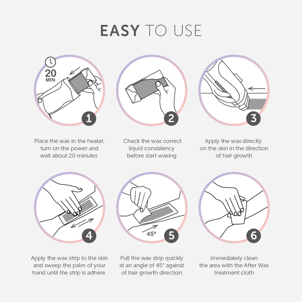 Roll On Soft Wax Refills