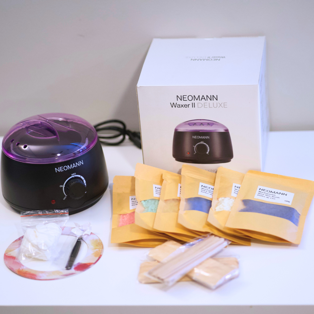 Kit d’épilation à la cire chaude NEOMANN Deluxe