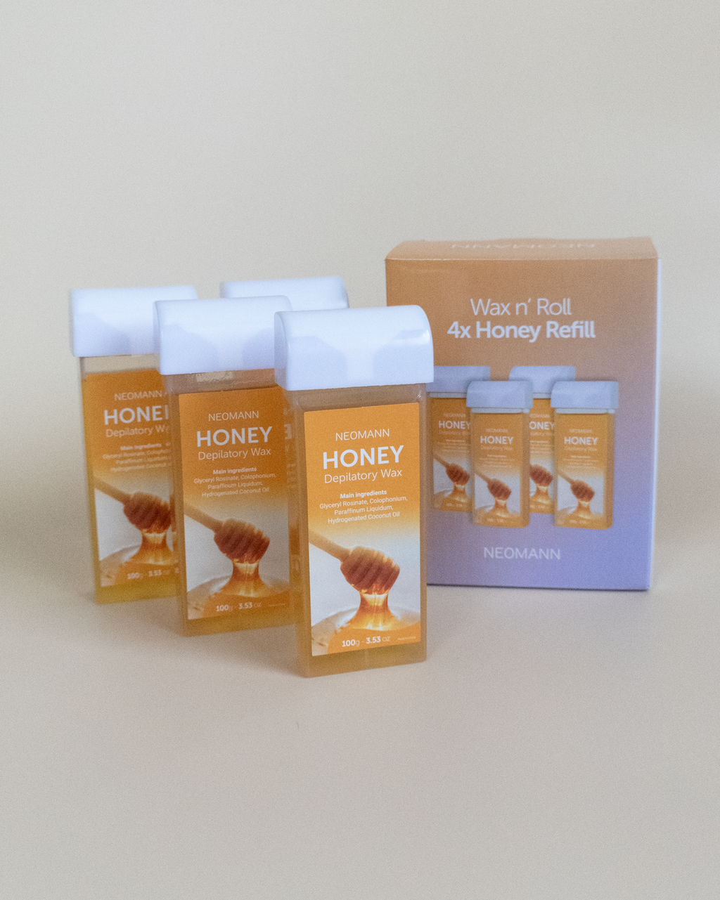 Roll On Soft Wax Refills