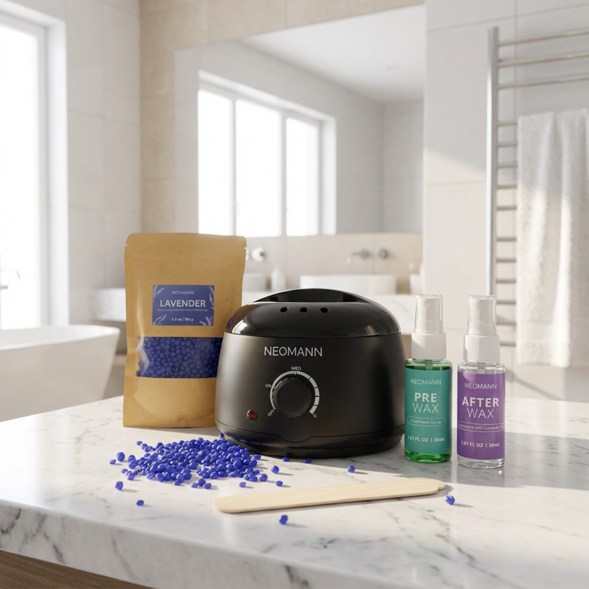 Waxer II Lavendar | Calming Wax Kit – NEOMANN Waxer II Lavendar | Calming Wax Kit – NEOMANN