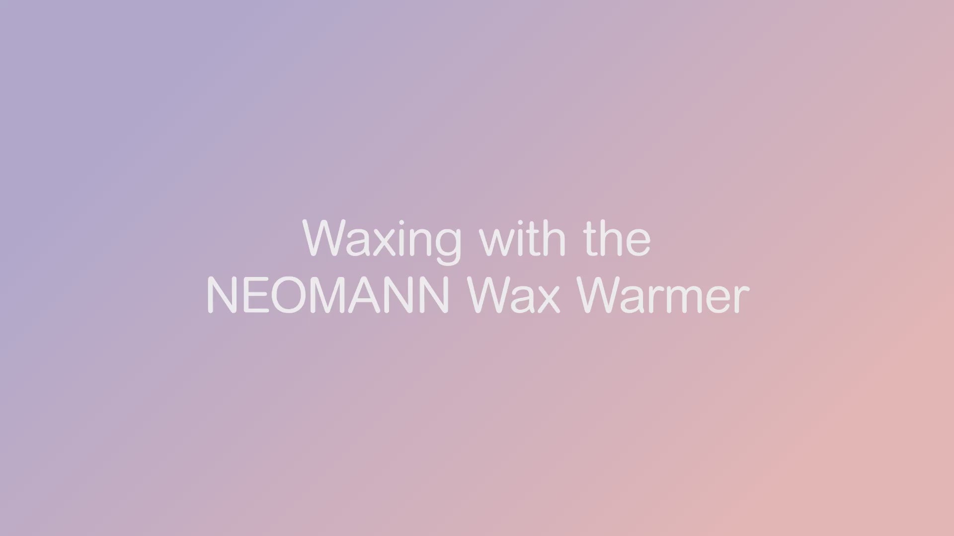 How to use Waxing Kit Warmer